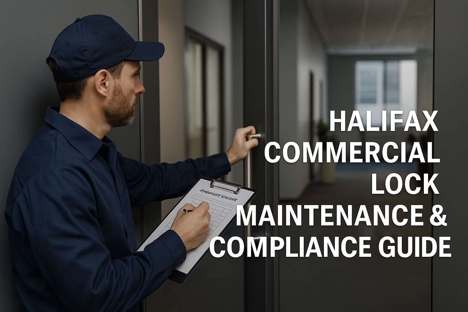 Commercial Lock Maintenance & Compliance Checklist for Halifax Property Managers | Atlantic Locksmith