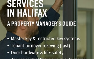 Commercial Locksmith Services in Halifax